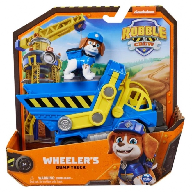 Kiepwagen Wheeler - Rubble en zijn team