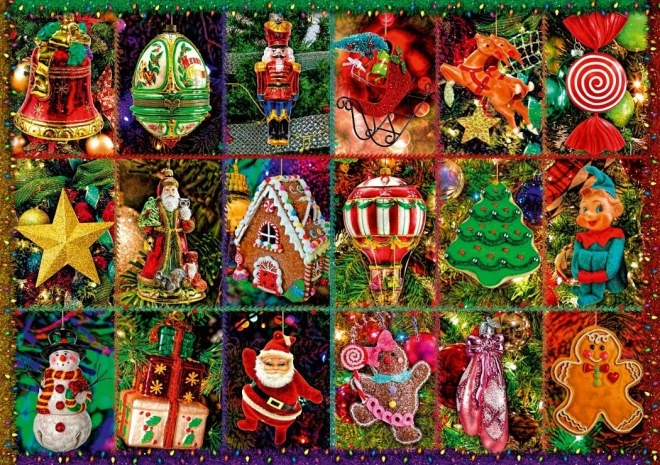bluebird puzzel kerstversieringen 1000 stukjes