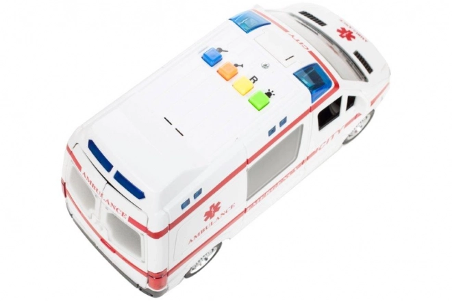 Ambulance met geluids- en lichteffecten