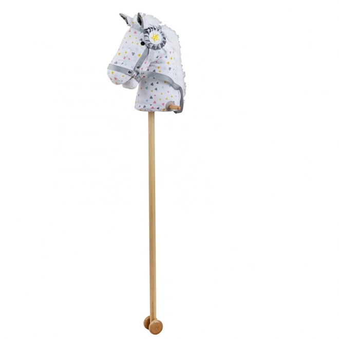 Bigjigs Toys Paardje op stok met patroon
