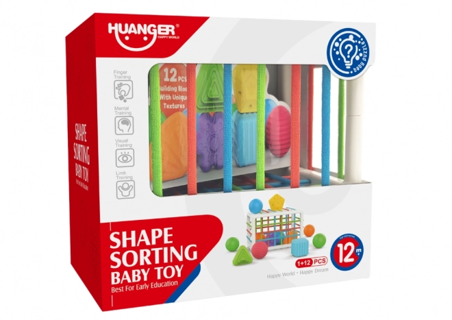 Flexibele Kubus Ball Sorter Figuren voor Kinderen