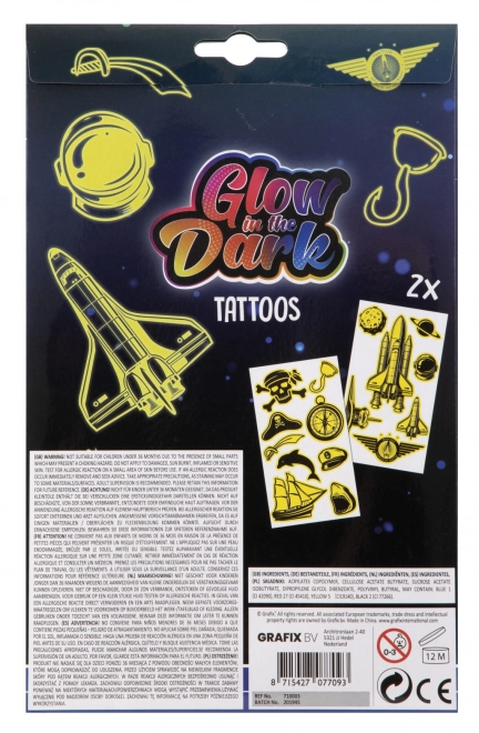 Lichtgevende tatoeages voor meisjes MOXY