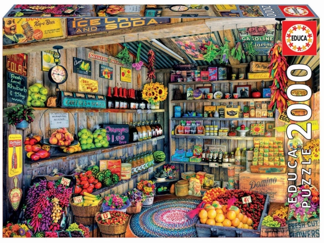 EDUCA Puzzel Boerenmarkt 2000 stukjes