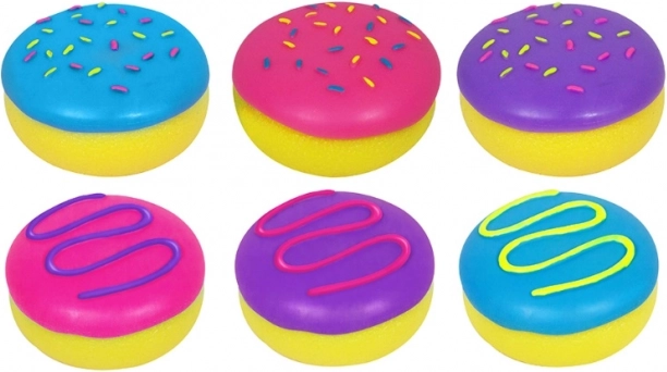 Vrolijke kleuren en donutdesign