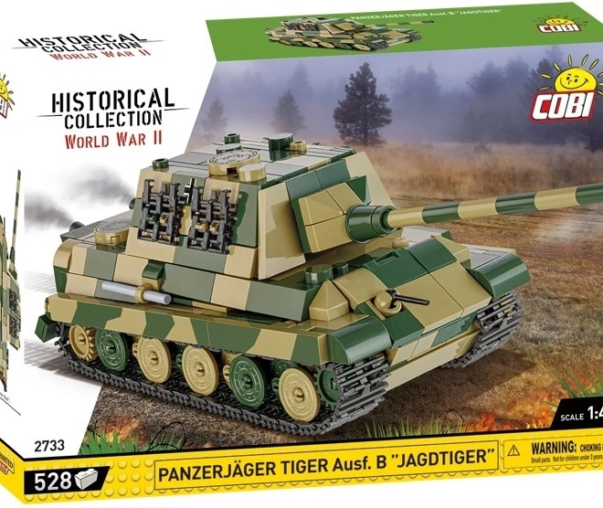 Constructieset Tank Panzerjäger Tiger Ausf. B Jagdtiger