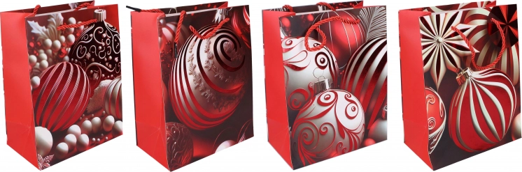 Cadeautas L 32 × 41,5 × 12 cm – Kerst