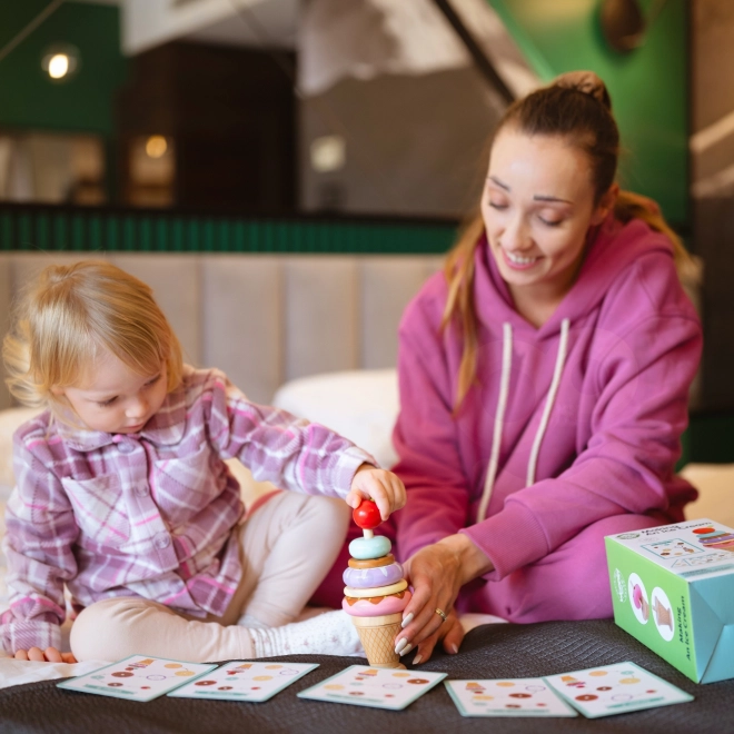 Woopie Green houten ijsjes montessori ijssalon