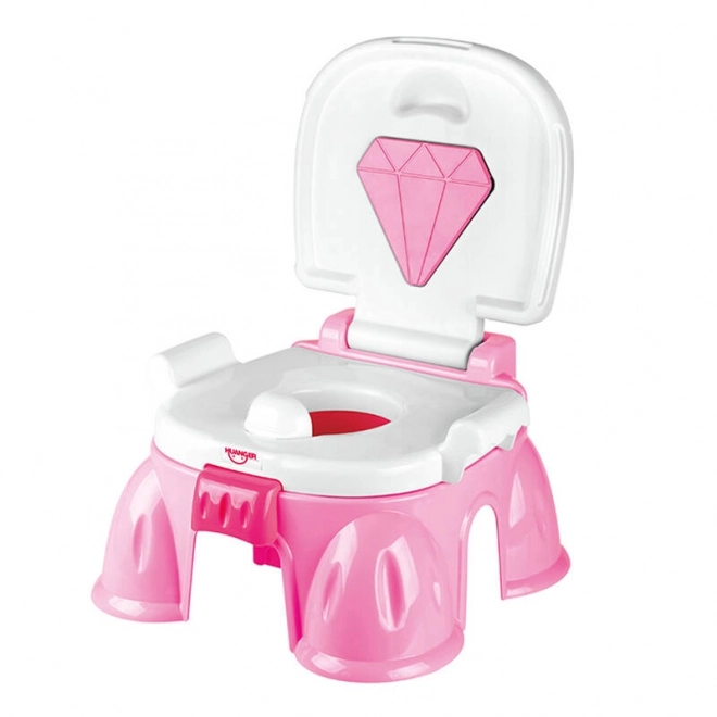 Muzikale potty roze Huanger