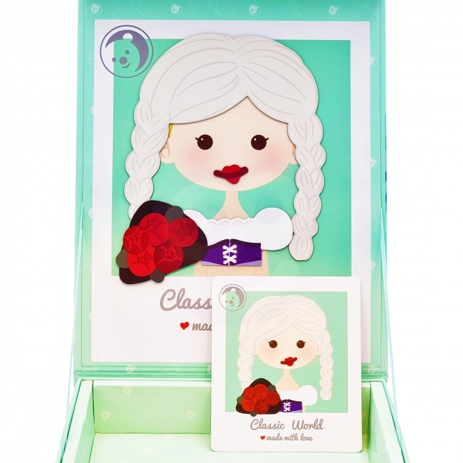 Magnetische puzzel Prinses