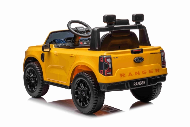 Kinder elektrische auto Ford Ranger Lift Geel