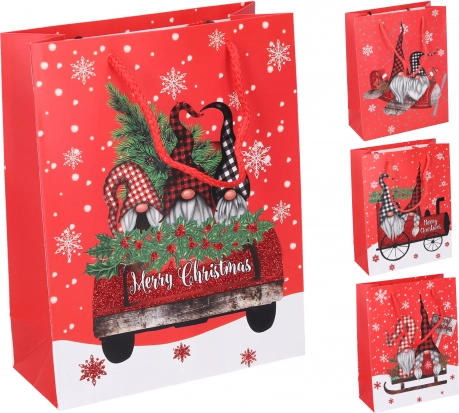 Cadeautas M kerst 26 × 32 × 10,5 cm