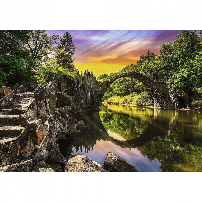 TREFL Puzzle Premium Plus Photo Odyssey: Rakotzbrücke in Kromlau 1000 stukjes