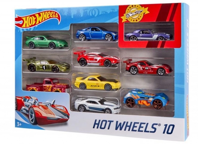 Hot Wheels verzamelset 10 autootjes