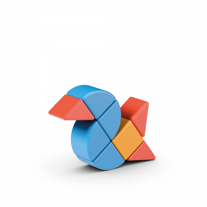 Geomag Magicube Blokken&Kaarten 16 stuks