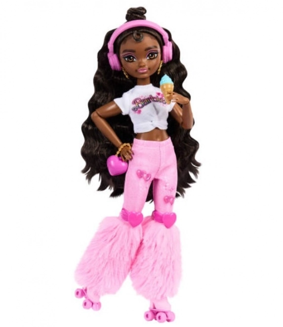 Barbie Dream Besties Brooklyn op rolschaatsen