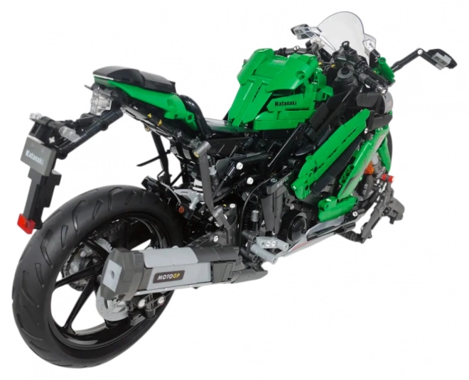 Bouwpakket Sportmotorfiets groen 2304 stukjes