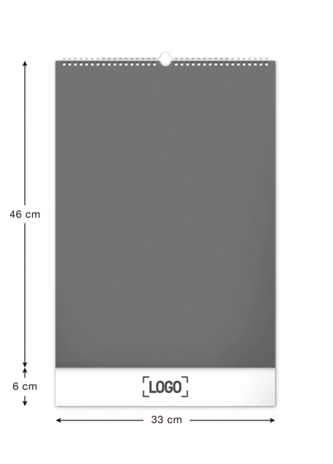 Muurkalender Josef Lada 2025, 33 × 46 cm