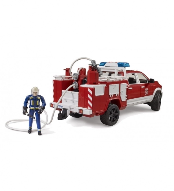 Bruder brandweerwagen RAM 2500 met licht- en geluidssirene