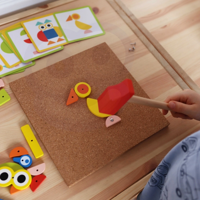 Woopie Green Houten Hamer Slag Speelgoed