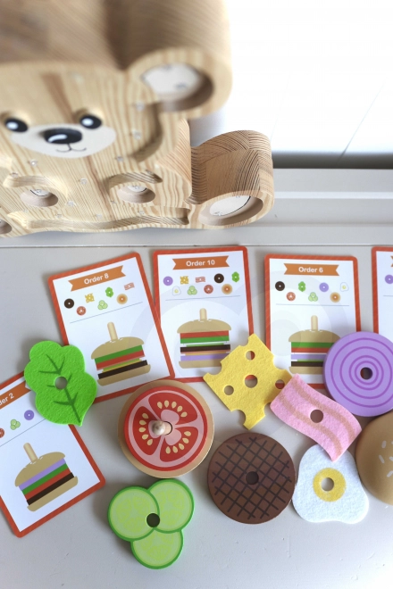 Houten burgerrestaurant WOOPIE GREEN voor kinderen