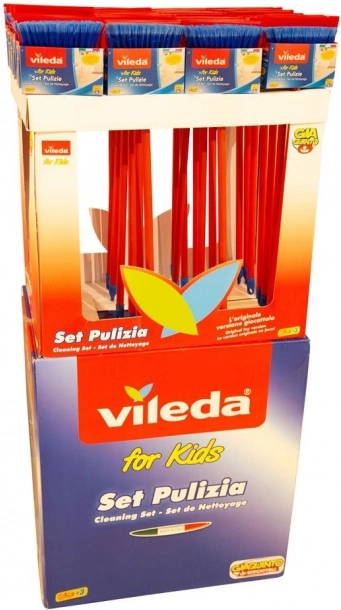 set handveger met blik Vileda