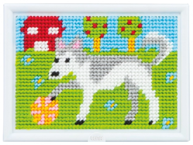 Lena Eerste Borduurset Hond