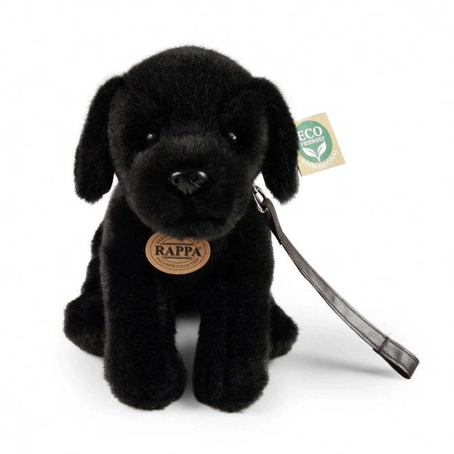 Zwarte pluchen labrador 25 cm ECO-VRIENDELIJK