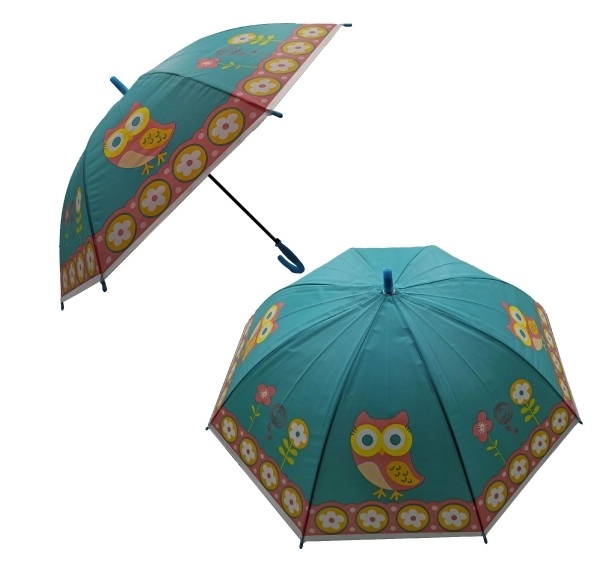Gekleurde uitschuifbare kinderparaplu