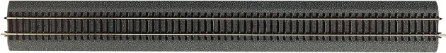 Roco Line rechte rail met ballast 1 st
