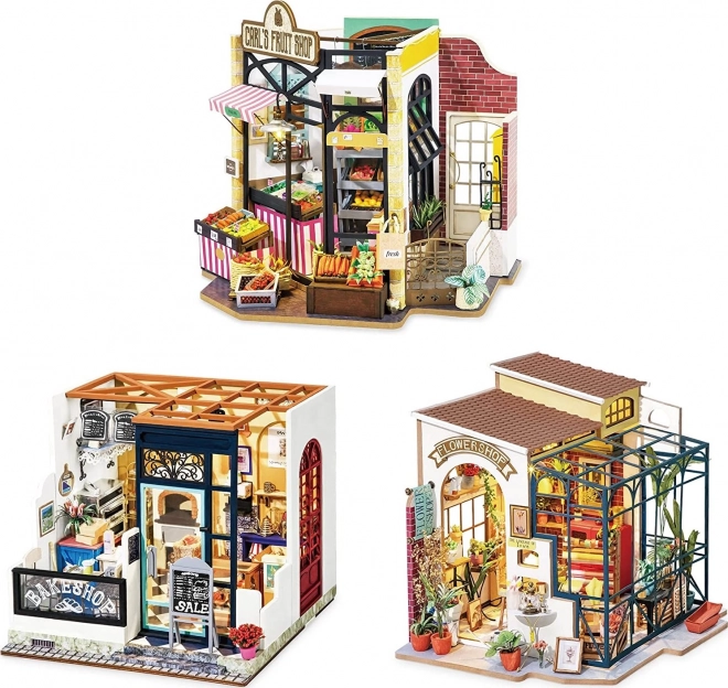 Bloemist Emily - Doe-het-zelf miniatuurhuisje