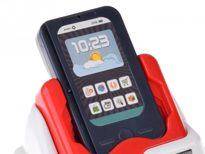 Kinderset kassa met terminal en scanner
