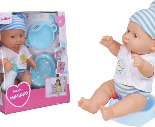 Plassend babypopje 30 cm – Tsjechische verpakking