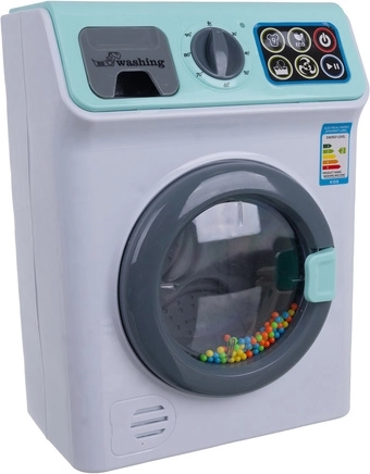 Deur die open kan en draaiende trommel