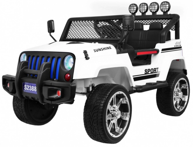 Kinder off-road auto Raptor Drifter met 4x4 aandrijving en LED-verlichting