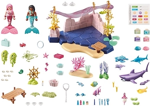Magische onderwaterwereld voor creatief spel