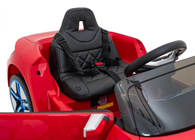 Kinderauto op batterij BMW i4 – Rood