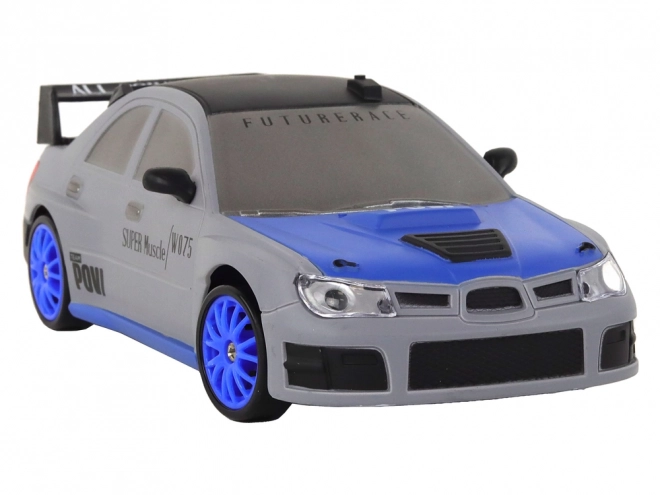 Op afstand bedienbare sportwagen R/C 1:24 verwisselbare wielen – grijs