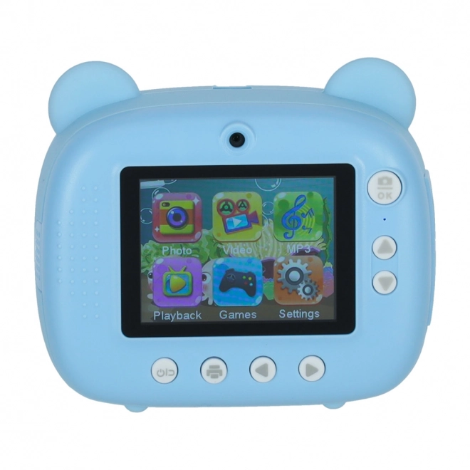 Directe camera voor kinderen blauwe beer
