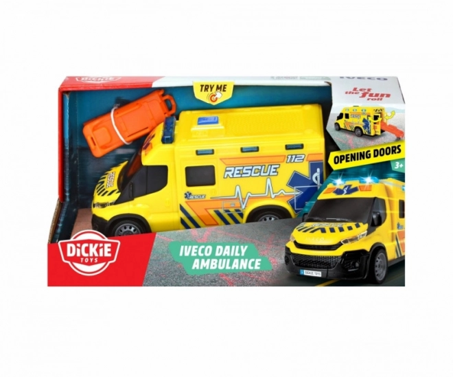 Kinderen ambulance Iveco Daily Ambulance 18 cm