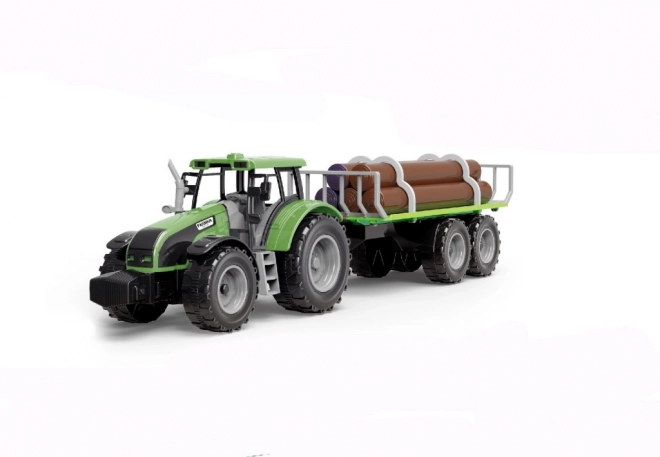 Speelgoedtractor met Aanhanger voor Boomstammen voor Kinderen