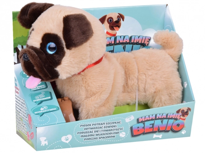 Interactieve pluchen hond Benio