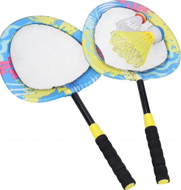 Kleurrijke badmintonset voor kinderen