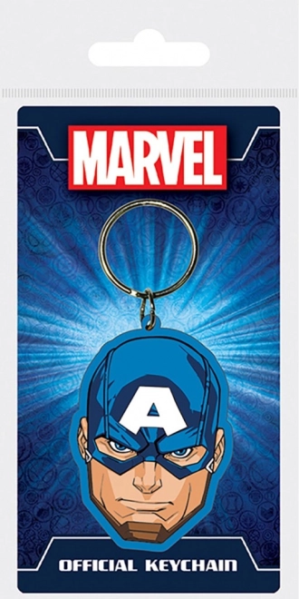 rubberen sleutelhanger Marvel Captain America