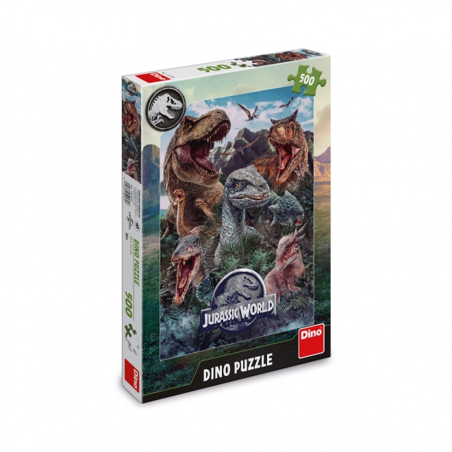 Puzzel Jurassic Wereld 500 stukjes
