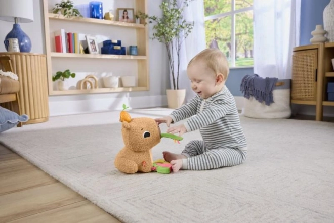 Fisher-Price pluchen speelgoed capibara met accessoires
