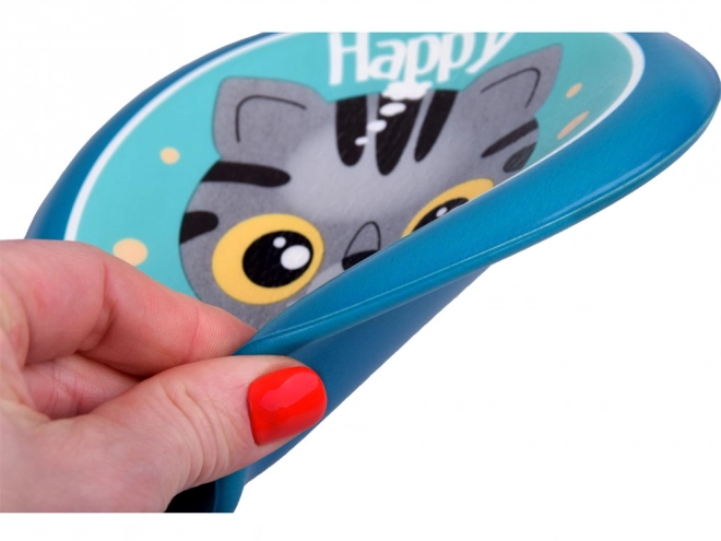 Kleurige vliegende schijf 16 cm - Leuk speelgoed voor werpen