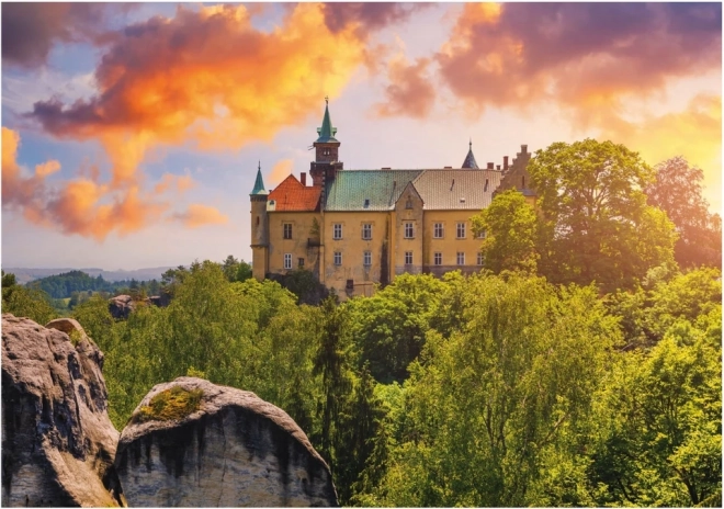 Puzzel Kasteel Hrubá Skála 500 stukjes