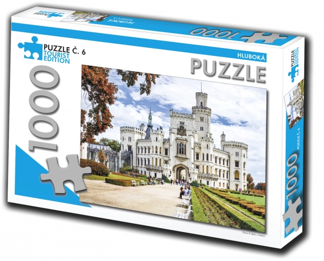 Toeristische editie Puzzel Hluboká 1000 stukjes