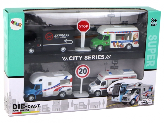 IJscowagen met wrijvingsaandrijving 1:87 A