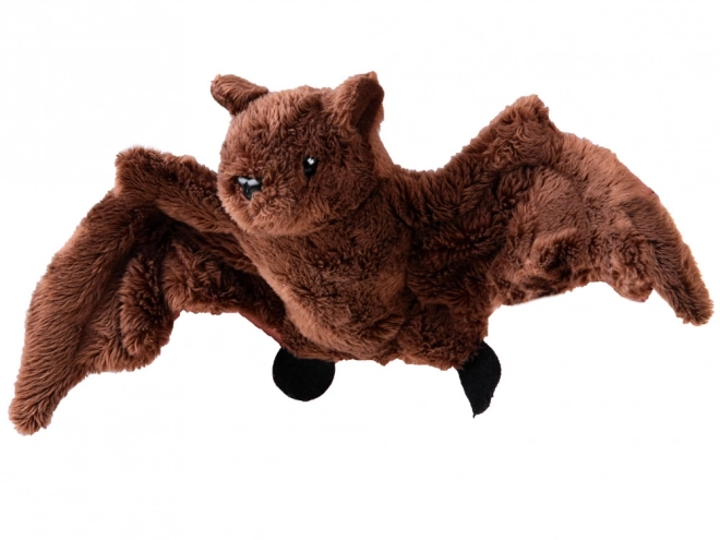 Mascotte pluchen vleermuis bruin 30cm 13964